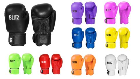 Blitz Kids Omega PU Boxing Gloves