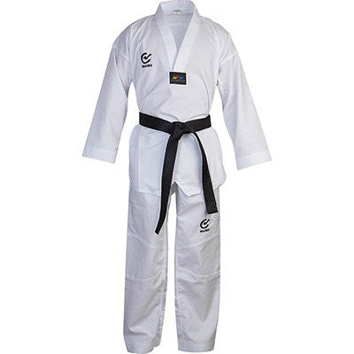 WTF Approved WACOKU White V Neck Uniform (Kids & Adults)