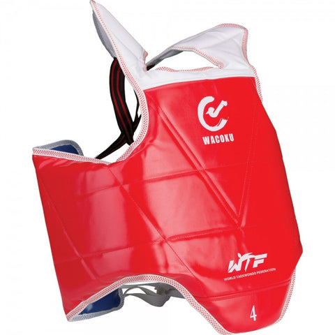 Wacoku WTF Approved Reversible Competition Body Armour