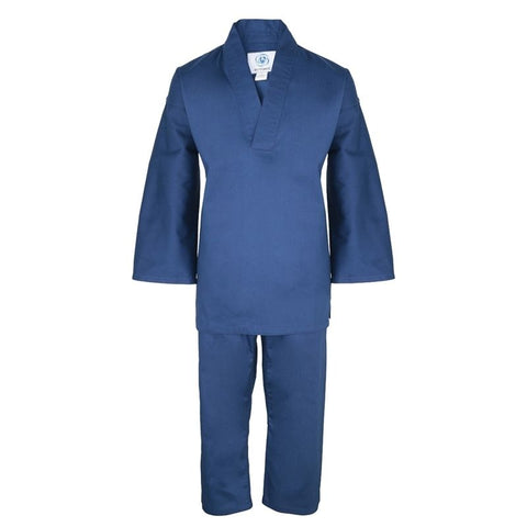 KIDS BYTOMIC V-NECK UNIFORMS - BLUE
