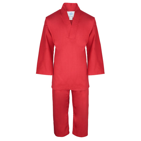 KIDS BYTOMIC V-NECK UNIFORMS - RED