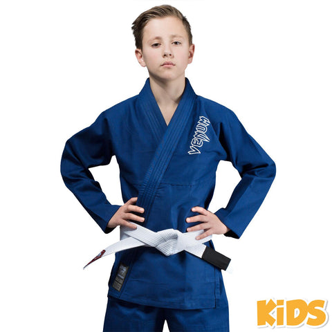 KIDS VENUM CONTENDER BJJ GI, KIMONO - BLUE
