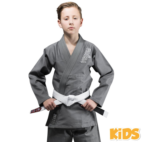KIDS VENUM CONTENDER BJJ GI, KIMONO - GREY