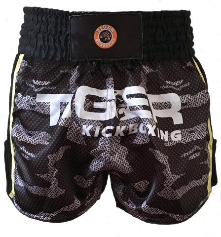 Tiger Camo Muay Thai Fight Short