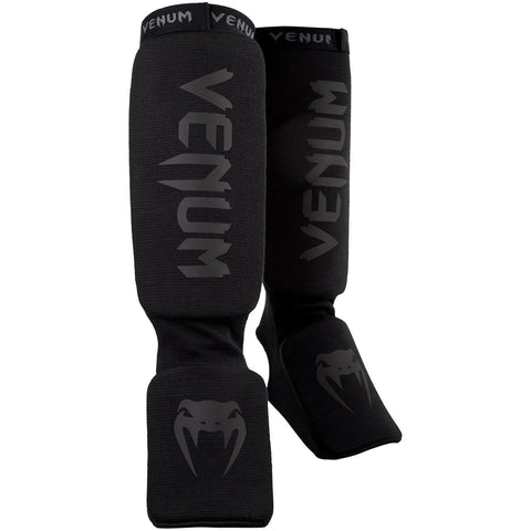 VENUM KONTACT SHIN INSTEP GUARDS BLACK/BLACK
